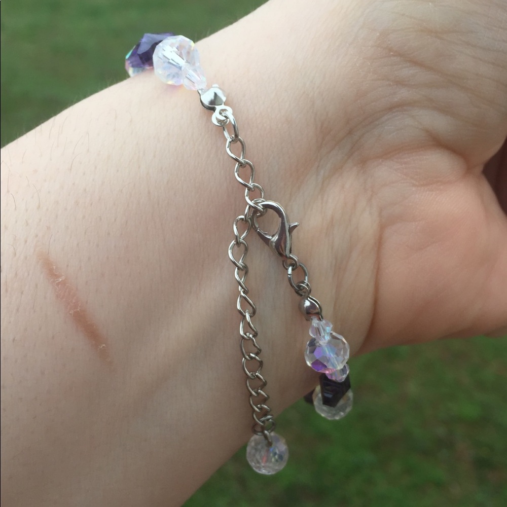 SOLD💲Butterfly Crystal Bracelet Austrian Crystals - Picture 5 of 6